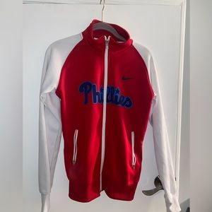 Philadelphia Phillies Red Zip Up jacket